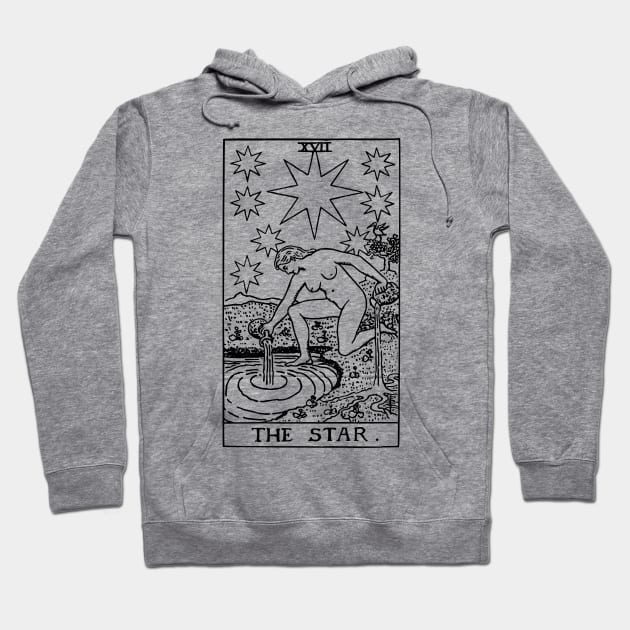 Tarot Card - Star Hoodie by isstgeschichte